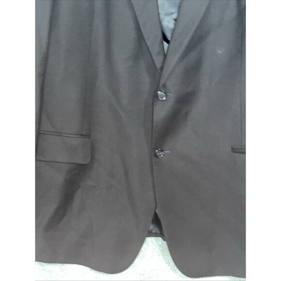 Jos A Bank Mens Academia Career Wool Blazer Size 48L Blue Old Money Professor - Picture 3 of 11
